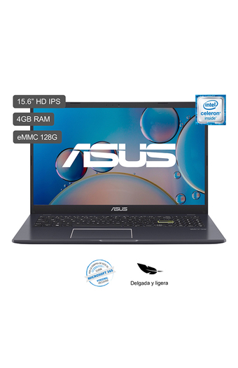 Tiendas EFE Laptop asus e510ma-br883ws 15.6'' intel celeron 4gb 128gb ssd oferta