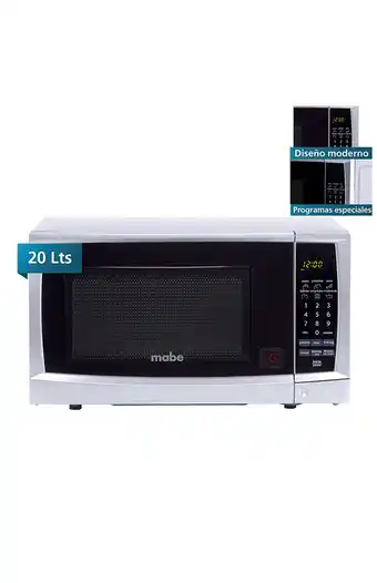 Tiendas EFE Horno microondas mabe 20l hmm20peg oferta