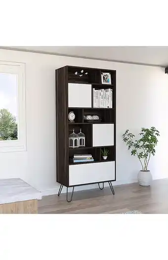 Tiendas EFE Biblioteca tuhome vassel - habano/blanco oferta