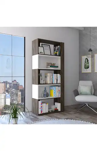 Tiendas EFE Bibliioteca tuhome cubo beijing - coñac/blanco oferta