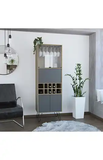 Tiendas EFE Bar alto tuhome vassel - miel/plomo oferta