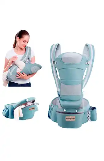 Tiendas EFE Canguro multifuncional baby fees 3 en 1 verde agu oferta