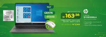 Marcimex HP Laptop 15-DW1085LA oferta