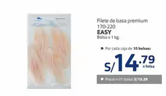 Makro Filete de basa premium 170-220 easy bolsa x 1 kg oferta