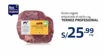Makro Guiso cogote empacado al vacío x kg. ternez profesional oferta