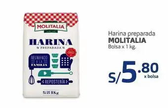 Makro Harina preparada molitalia bolsa x 1 kg. oferta