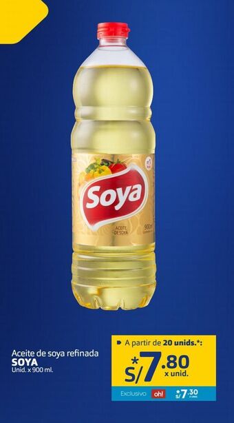 Makro Aceite de soya refinada soya unid. x 900 ml oferta
