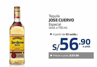 Makro Tequila jose cuervo especial unid. x 750 ml. oferta
