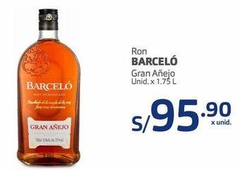 Makro Ron barceló gran añejo unid. x 1.75 l oferta