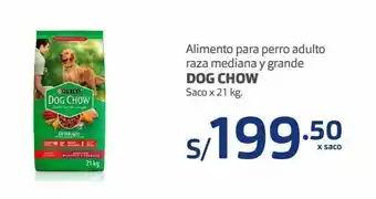 Makro Alimento para perros dog chow x 21kg oferta