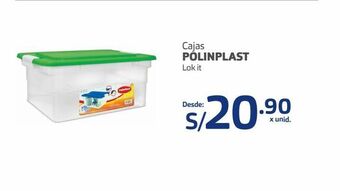 Makro Cajas polinplast oferta