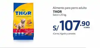 Makro Alimento para perros thor x 25kg oferta