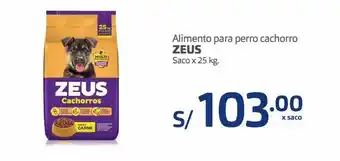 Makro Alimento para perros zeús x 25kg oferta