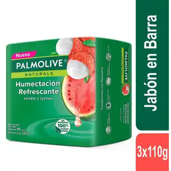 Tottus Jabon palmolive humectante 110 gr oferta