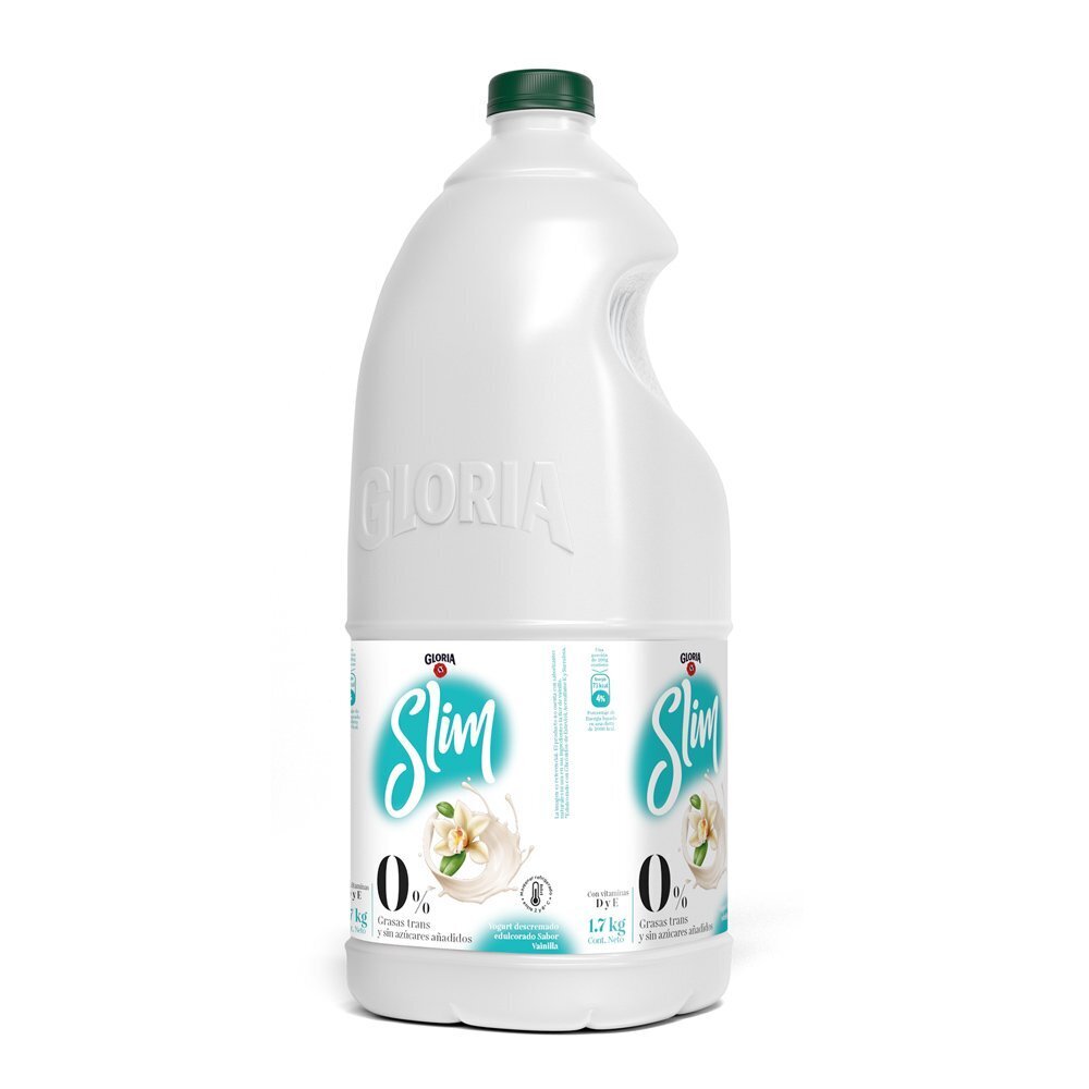 Tottus Yogurt descremada gloria slim bebible vainilla 1.7 kg oferta