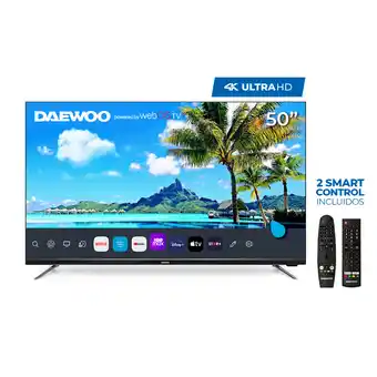 Tottus Tv led 50 uhd ditital web os smart tv oferta
