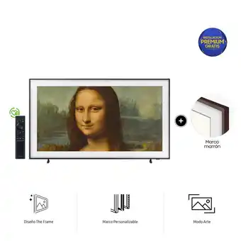 Tottus Tv led the frame 65 + the frame 65 marco oferta