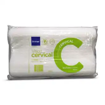 Tottus Almohada visco cervical 49x30cm oferta