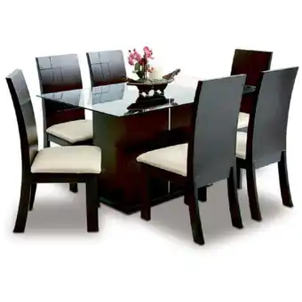 Tottus Comedor villa 6 sillas oferta