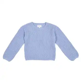 Tottus Chompa niña talla 2 celeste con manga oferta