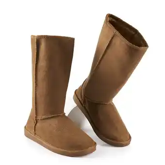 Tottus Botas básicas mujer talla 35 camel oferta