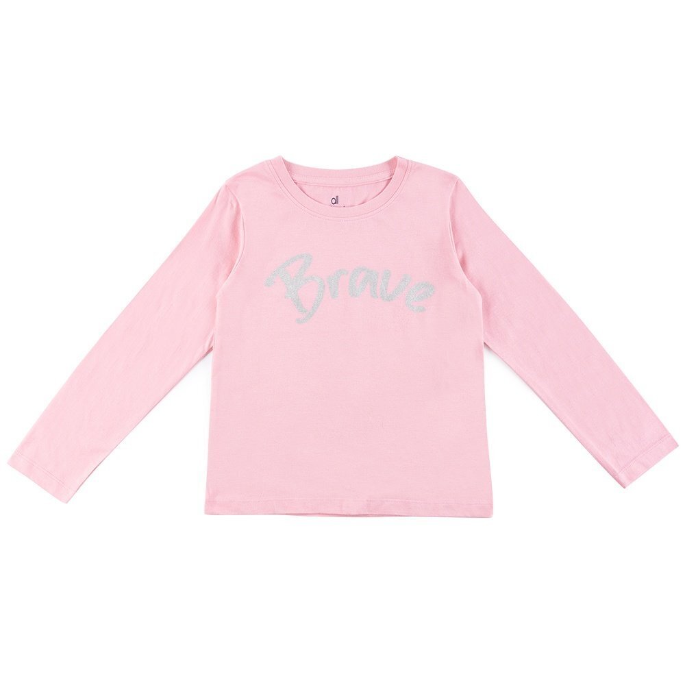 Tottus Polo estampado niña talla 8 rosado oferta