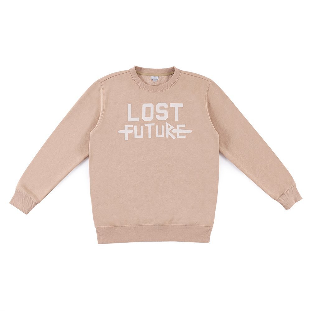 Tottus Polera oversized niño talla 16 beige oferta