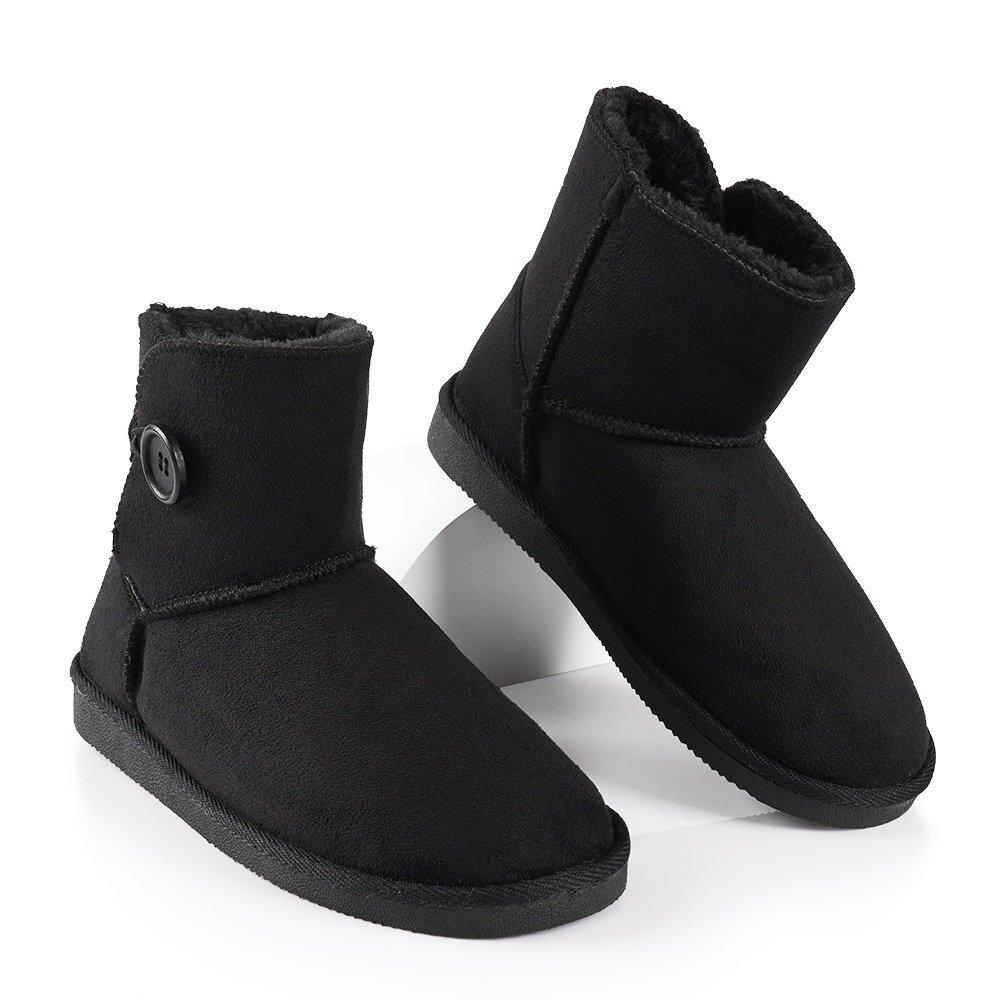 Tottus Botas clásicas botón mujer talla 38 negro oferta
