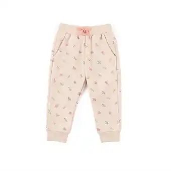 Tottus Pantalón buzo bebes talla 9m beige oferta