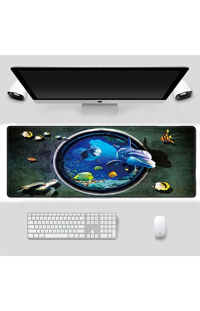 Tiendas EFE Mouse pad xl 30x80cm computador acuario oferta