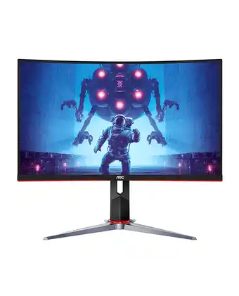 Tiendas EFE Monitor gaming curvo aoc 31.5" fhd 2hdmi c32g2e oferta