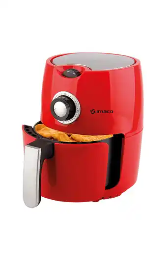 Tiendas EFE Freidora de aire 2l 1000w color rojo imaco mod. af2100 oferta