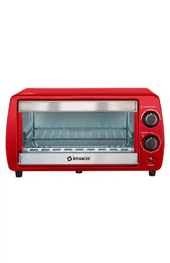 Tiendas EFE Horno electrico rojo 9lts. imaco he900r oferta