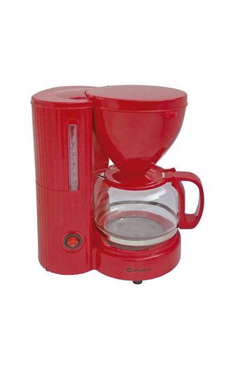 Tiendas EFE Cafetera electrica 6 tazas color rojo imaco icm608r oferta