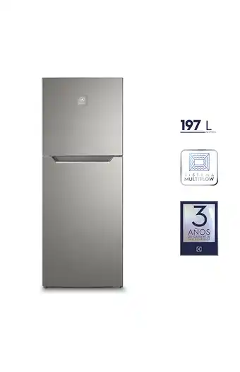 Tiendas EFE Refrigeradora electrolux top mount erts23g2hrs 197lt oferta