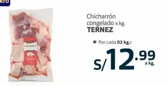 Makro Chicharrón congelado x kg. ternez oferta