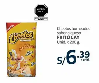 Makro Cheetos horneados sabor a queso frito lay unid. x 200 g. oferta