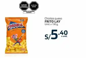 Makro Chizitos queso frito lay unid. x 190 g. oferta