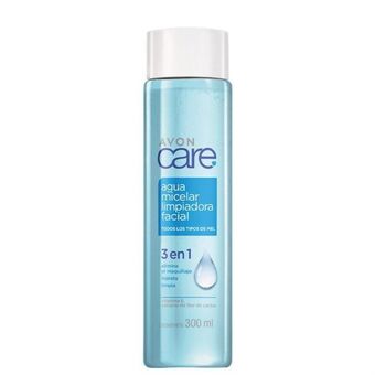 Agua micelar limpiadora facial 3 en 1 vitamina e 300 ml