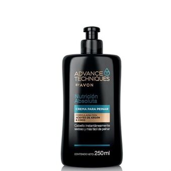 Avon Advance techniques crema para peinar aceite de argán y coco nutrición absoluta 250 ml oferta