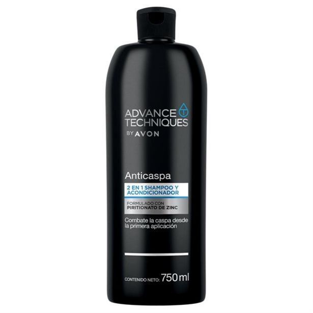 Avon Advance techniques shampoo y acondicionador 2 en 1 anticaspa con piritionato de zinc 750 ml oferta