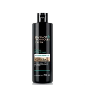 Avon Advance techniques acondicionador rizos fabulosos con aceite de ricino 250 ml oferta