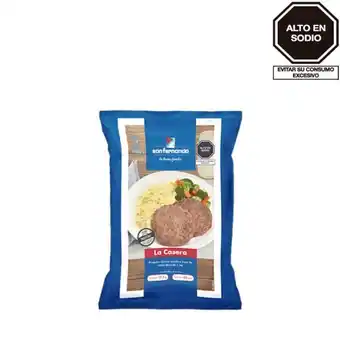 San Fernando Casera con pollo y res x 14 und oferta
