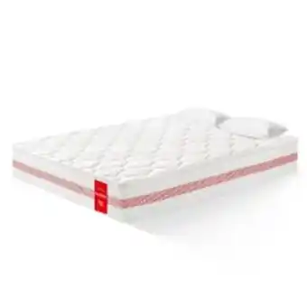 Metro Paraíso colchón medallón ergosoft 2 plazas + 2 almohadas + protector oferta