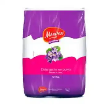Metro Detergente en polvo aroma floral máxima bolsa 2 kg oferta