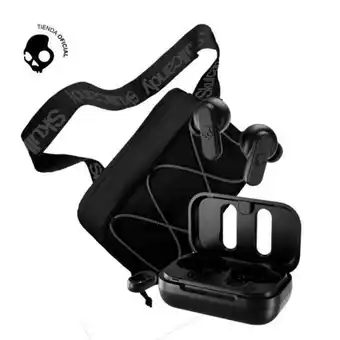 Audífono skullcandy dime 2 tw black + mochila
