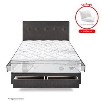 Paraiso del Perú Dormitorio con cajones pocket advance | 2 plazas oferta