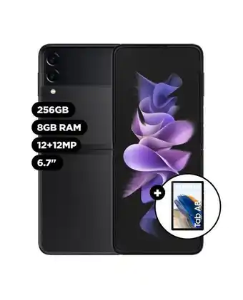Tiendas EFE Samsung galaxy z flip 3 8gb 256gb 6.7' - negro oferta