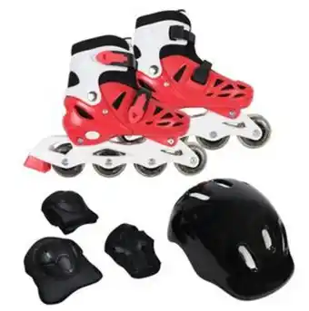 Tai Loy Patines c/set protec rojo m oferta