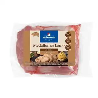 San Fernando Medallón de lomo de cerdo (rango 0.65 kg a 0.90 kg) oferta